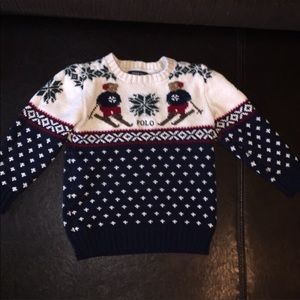 ❌SOLD❌ Ralph Lauren toddler holiday sweater